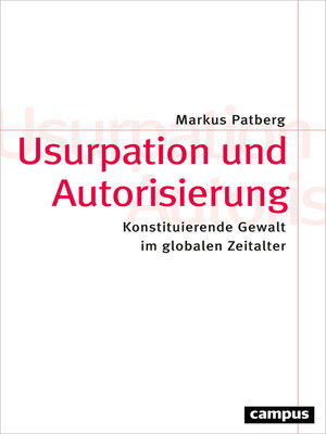 cover image of Usurpation und Autorisierung